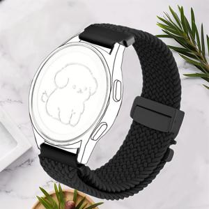 TEMU 삼성 456, Garmin, Huawei 스마트워치 GT43 Pro 호환 20mm 및 22mm, 러닝 및 일상 사용을 위한 내구성 좋은 나일론 손목 밴드 (메탈 버클 디자인), 스포티하고 실용적인 시계 교체 액세서리