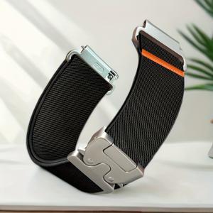 TEMU 1개 18mm 20mm 22mm 7 6 5 4 호환 퀵 릴리스 밴드, Venu2 Venu3 Forerunner 255S/265S용 패러슈트 스트랩 스포츠 나일론 탄성 루프 팔찌, 남녀 공용 스마트워치 밴드