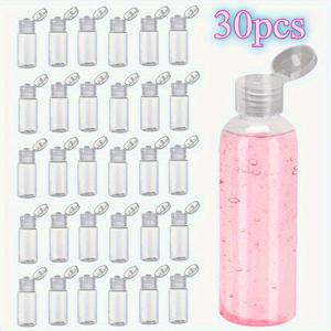 TEMU 30개 30ml 휴대용 여행용 병 (뚜껑 포함) - 샴푸, 컨디셔너, 로션, 화장품에 이상적 - 편리하고 실용적인 욕실 필수품