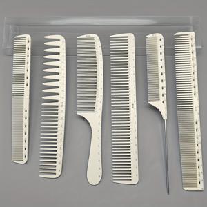 TEMU 6피스 헤어드레싱 도구 세트, 빗, 스타일리스트 도구, 남녀 공용 헤어스타일링 및 스타일링 도구, 전문 살롱 및 홈 DIY 스튜디오 세트