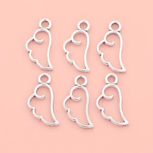 TEMU 50개 날개 모양 매력 - DIY 주얼리 만들기, 목걸이, 팔찌, 귀걸이에 어울리는 우아한 날개 디자인 & 섬세한 후크 포함 - 천사, 요정, 생일 및 결혼식 공예용 내구성 합금 펜던트 - 초보자와 전문가를 위한 주얼리 비즈 스페이서, 정교한 디테일의 펜던트|비즈목걸이