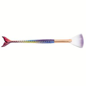 TEMU 전문가용 미술 브러쉬 - 부드러운 팬 모양의 합성 브러쉬, 래트테일 손잡이 포함, 도자기, 페인팅, 메이크업, 점토, 유약용 - 내구성이 좋고 세척이 용이하며, 및 공예가, 도자기 용품, 메이크업 브러쉬, 부드러운 스트로크 브러쉬에 적합