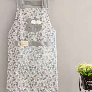 TEMU 일본 & 한국 스타일 귀여운 디자인 여성용 앞치마 - 조절 가능한 주방, 정원 가꾸기, 낚시, 청소, 베이킹용 앞치마 - 고급스러운 공예로 완벽한 요리, 야외 활동, 레스토랑 사용에 적합 - 선물 구매 추천