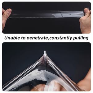 TEMU 스크래치 걱정 끝내기! TPU 투명 자동차 페인트 보호 필름 (PPF) - 자가 접착식 스크래치 방지 커버, 모든 차량, 트럭, , 보트, RV에 적합 - 쉬운 DIY 적용 및 제거, 광택 쉴드 코팅