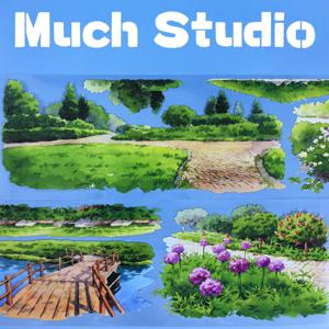 TEMU 봄과 여름 산책: 흐르는 물, 작은 다리 & 길이 있는 다용도 야외 풍경 Washi Tape – 수첩/노트북, 휴대폰 케이스, DIY 카드 만들기(스크랩북), 사진액자를 위한 예술적인 장식품. 고품질 프린팅, 창의적인 Stationery, 저널링 애호가와 홈데코레이터에게 완벽한 Natureinspired Design