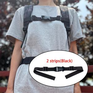 TEMU 2개 조절형 백팩 & 체스트백 끈, 오픈/클로저와 안전한 고정 - 하이킹, 캠핑, 여행용 | 가볍고 디자인의 필수품 | 간단한 디자인과 강화된 내구성, 등산 액세서리, 캠핑 & 택티컬 기어, 컴팩트 사이즈, 고급소재, 튼튼한 교체용 벨트, 아웃도어 애호가 추천