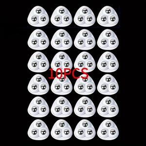 TEMU 10개 자가 점착 바퀴, 스테인리스 스틸 볼 베어링 - 360도 회전 주방 캐스터 바퀴, 집 개조, 프로젝트, 간편한 설치, 컴팩트 디자인, 견고한 구조, 회전 캐스터, 가구 제조사, 홈쿡
