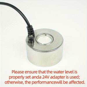 TEMU 할로윈용 스테인리스 스틸 안개 발생기 | DC 전원, 배터리 불필요