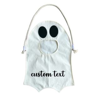 TEMU 개인화된 어린이 이름/메시지 맞춤형 할로윈 캔디백 - 재사용 가능한 토트백 & 눈, 내구성 있는 캔버스 트릭 오어 트릿 버킷, 파티 선물, 이벤트, 문 앞 수집가용 (사진/텍스트 추가)