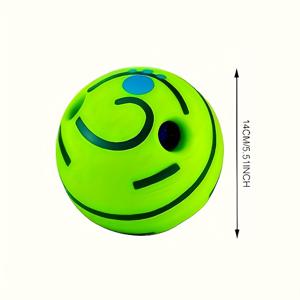 TEMU 강아지 음성 장난감, 애완 동물 인터랙티브 삑삑이 공 장난감, 강아지 IQ 훈련 공, 굽거나 흔들면 흥미로운 삑삑이 소리, 애완 동물 사운드 볼, 강아지 구형 장난감 용품, 배터리 불필요