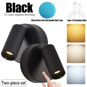TEMU 2개 충전식 무선 자석 스마트 무드등, 조절 가능한 색상 및 밝기 소형 벽등, 침실, 캐비닛, 드레스룸, 욕실, 창고, 복도 예술 전시, 휴일 파티 장식용 배터리 구동 조명기구, 복도 조명,세련된 야간 조명,에너지 효율적인 조명,충전식 램프,색상 변경 조명,작은 공간 생활