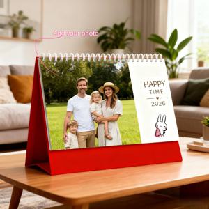 TEMU 2026 맞춤형 사진 달력 - 맞춤 사진 월간 플래너, 크리스마스, 새해, 커플, 친구 및 가족, 직장인, 학생, 전문가 및 학교용 개인화 기념품