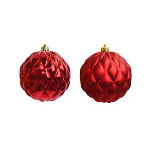 TEMU 2/15cm 체크무늬 볼 세트/빨간색/홈 데코/크리스마스 볼 장식/유니버설 행잉 데코/장식용 볼, 홈 액센트 피스,축제 장식 액세서리,장식용 플라스틱 볼,휴일 매달리는 공,원형,클래식 디자인,제복 사이즈 품질,클래식 장인 정신,홈 스타일,휴일 장식가|인테리어소품