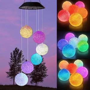 TEMU BEAKJEONG 태양광 컬러 체인징 LED 6구 풍경 & 분수대 - 태양광 패널 내장, 내구성 플라스틱 - 간편 설치, 야외/장식용, 파티오, 창문 - 선물용 추천 (무료)