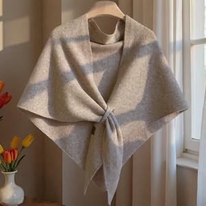 TEMU 1/2개 여성용 우아한 숄 스카프 - 겨울용 보온 방풍 랩, 부드러운 논스트레치 폰초, 드레스, 코트, 파티, 웨딩, 여행용 - 다양한 컬러 옵션 (손세탁/드라이클리닝)