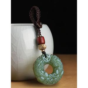 TEMU 자동차 키홀더 가방걸이 조각 심플 앤티크 꼬임 포인트 키홀더 선물용으로도 좋습니다