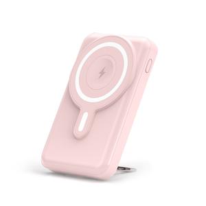 TEMU 대용량 일체형 케이블 무선충전 잔량표시 고속충전 맥세이프 보조배터리 20000mAh