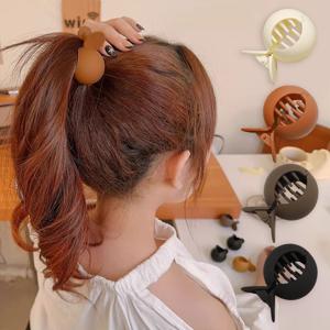 TEMU 1+1 포니테일 집게핀 세트, 올림머리 반묶음 머리핀, 헤어핀, 볼륨 머리집게, 헤어 클립, 집게삔, 머리삔, 여성 데일리 악세사리