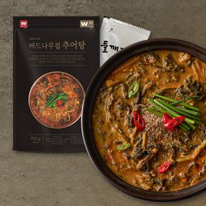 TEMU [외갓집] 버드나무집 추어탕 700g X 3팩+들깨가루 3봉