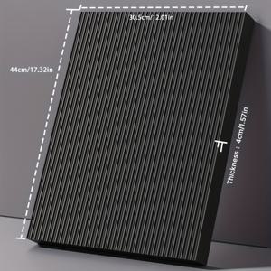 TEMU 1개 NBR 밸런스 패드, 4cm 두께 폼 닐링 패드, 복근 롤러, 플랭크 코어 트레이닝 매트, 성인용 피트니스 짐 운동 패드, 무충전 고무, 배터리 불필요|폼롤러