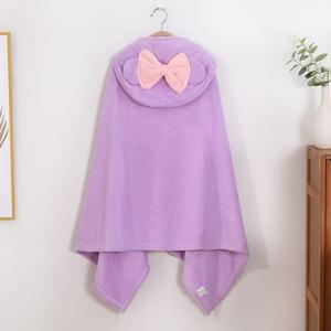 TEMU 1개 터키석 만화 코끼리 목도리 카프 욕실 타월 - 초흡수성 빠른 건조 경량 아동용 목욕 가운, 수영장, 해변용 목욕 가운|비치타올|샤워가운