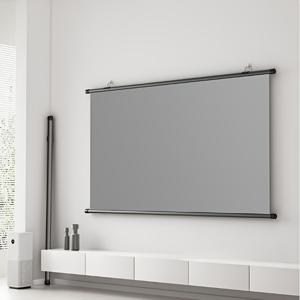 TEMU 60인치 16:9 HD 휴대용 프로젝터 스크린, 접이식 & 주름 없음, 주간 방광 투사 천, 쉬운 설치, 금속 프레임, 실내/외 사용, 배터리 불필요