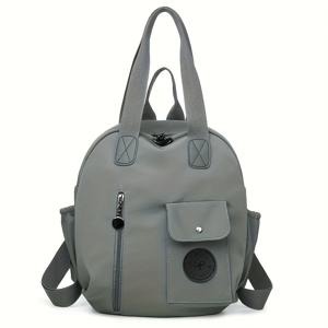 TEMU 여성용 대용량 백팩 - 튼튼한 나일론 소재, 골드 톤 하드웨어 & 지퍼 잠금, 노트북 수납 공간이 넉넉한 작업 가방