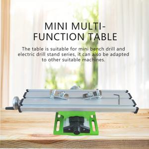 TEMU 1개 알루미늄 합금 DIY 경량 밀링 머신 크로스 슬라이드, 정밀 복합 드릴 프레스 테이블 플레이트, 다기능 벤치 바이스 보링 작업대, 효율적인 작업장용