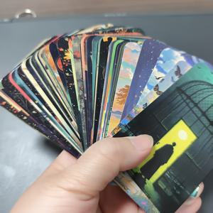 TEMU 시각적 릴랙스 카드 - 상담, 코칭, 개인 개발을 위한 은유적 연상 카드 (나비, 문, 정원) - 심리적 대처 카드 - 치료사, 라이프코치, 개인용 내면 여행 운동 - 고급 광택 마감, 고품질 인쇄, 예술적인 디자인, 카드지, 정신 건강 전문가를 위한 휴식 도구