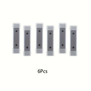 TEMU 6개입 자석 변기 청소봉 - 화학물질 없는 강력한 자석 청소 도구, 쉬운 사용법, 욕실 및 기숙사에 적합, 내구성 있는 플라스틱과 철제 구조, 얼룩 제거제,화학물질 없는 포뮬러,오래 지속되는 소재,욕실 스크러버,기숙사 필수품