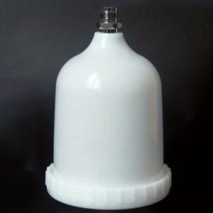 TEMU 1개 600ml 플라스틱 스프레이 컵 팟 에어 페인트 팟, 나사 연결부 외부 나사 베이오넷, 무충전, 단열재 포함, 스프레이 도구용