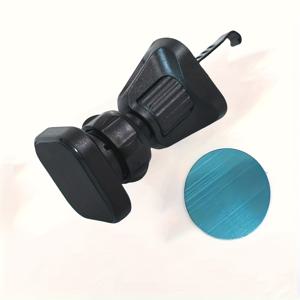 TEMU 자석 자동차 폰 홀더 범용 에어 벤트 마운트 360° 회전 조절 가능한 클램프 스마트폰용, ABS 소재, 방수 기능 없음, 대부분의 차량과 호환 가능, 자동차 액세서리 | 현대적인 자동차 액세서리 | 내구성 있는 자동차 마운트, 자동차 폰 홀더, 차량용 폰 홀더, Ph 카, 모바일 홀더, 차량용 폰 지원, 편리한 홀더, 차량 내부 액세서리