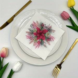 TEMU 1팩/20장, 꽃과 과일 프린트 종이 냅킨, 12.99 * 12.99인치 사각형 일회용 컬러 프린트 냅킨, 야외 파티용 냅킨, 파티용 냅킨, 서부 레스토랑용 종이 냅킨, 홈용 주방 냅킨, 냅킨 보드 장식, 생일 파티 용품, 졸업 파티용 냅킨, 파티 장식 아이템. 할로윈, 크리스마스 이벤트 및 파티 용품