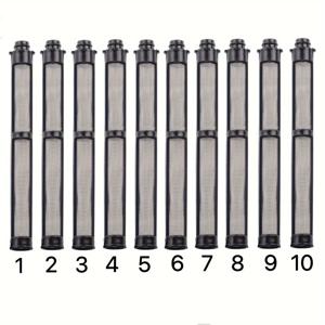 TEMU 10개 스테인리스 스틸 스프레이 건 필터 287032, Graco Contractor II & FTx II 호환 - 라텍스 60 메쉬