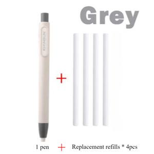 TEMU 5개입 푸시-풀 지우개 펜, 부드러운 실리콘 고무, 사무실, 공부 및 미술용품에 적합한 그립감, 고무, 모양 디자인