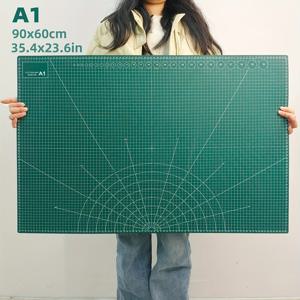 TEMU 공예/화가/크릭컷용 자가 치유 커팅 매트 A1 | 대형 사이즈 90x60cm, 재봉, 키보드 및 마우스에 적합, 내구성이 뛰어난 PVC 재질