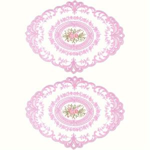 TEMU 1/2개 새로운 빈티지 프렌치 스타일 레이스 패턴 테이블탑 장식 플레이스매트, 폴리에스터 라운드, 책상, 침실 협탁, 소파, 거실, 홈 파티 장식 커버, 다양한 색상 선택 가능, 홈 ,침실 액센트,클래식 디자인,우아한 식탁매트,레이스 자수,고품질 직물,소파 커버,원형 식탁매트,선물 쇼핑객,파티 호스트