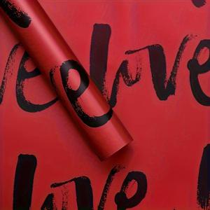 TEMU 20pcs 데이 LOVE 꽃다발 포장지 - 