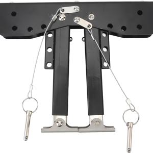 TEMU 캠핑 밴용 RV 스텝 스태빌라이저, 여행 트레일러용 RV 스텝 지원 스태빌라이저, 블랙