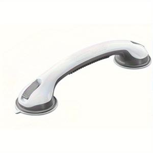 TEMU 간편 설치 17인치 흡착식 욕실 그랩바 - 미끄럼 방지 안전 손잡이, 무드릴링 설치, 욕실 낙상 예방, 샤워, 욕조, 화장실용 흡착식 그랩바