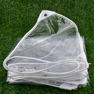 TEMU 방수 PVC 천, 투명 방풍 필름, 가정 장식용 먼지 방지 필름, 찢어짐 방지, 네 모서리 강화된 화이트 , 더 내구성 있는 제품, 정원 창문 바람막이용, 실내 장식품 먼지 방지, 정원 비 커버, 자동차 커버