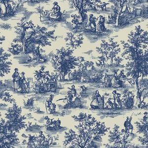 TEMU 빈티지 시골 벽지 롤 1개, 파란색 농촌 노동자 나무 코티지 패턴, 방수 자체 접착 비닐 컨택트 페이퍼, 집과 호텔 장식 리노베이션용, 거실 및 주방 벽장 미학 DIY 스티커, 사이즈 44*3/5/10미터, 무봉합 연결