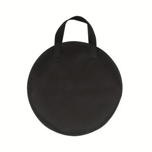 TEMU 1개 휴대용 원형 옥스포드 패브릭 실린더 가방 - 지퍼 포함, 공구 키트 및 차량 충전 케이블 보관용 폴리에스터