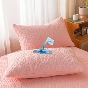 TEMU 2pcs 베개 커버와 베개 코어 보호 케이스 단색, 다양한 크기가 있습니다, 베개 커버 침대 베개 커버 침실 호텔 객실 기숙사에 적합합니다