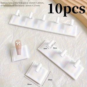 TEMU 일본 스타일의 고양이 눈썹을 위한 새로운 분리 가능한 네일 지원, 자석 끌림 없이 네일 아트 연습을 위한 디자인입니다.