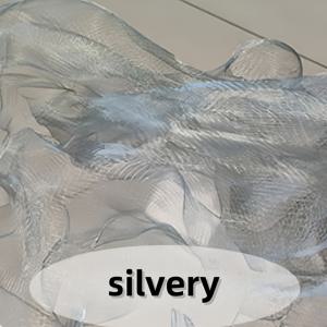 TEMU 1 롤, 다양한 예술 작품을 위한 금속 메쉬 천 - 조각, 결혼식 장식 및 몽환적인 디자인에 적합한 다용도 예술 재료, 금속 메쉬 천| 부드러운 질감| 내구성 있는 메쉬, 금속 천