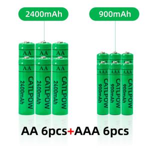 TEMU AA/AAA 니켈-수소 충전식 배터리 - TV 리모컨, AC 제어, 알람 시계, 장난감용으로 내구성이 뛰어남 - 장기 사용 가능, 리모컨 배터리, 휴대용 배터리, 소형 배터리, 고용량 배터리|이동식TV