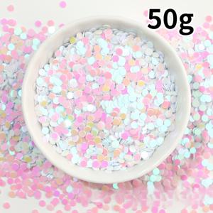 TEMU 50g 컬러풀하고 반짝이는 3mm 라운드 시퀸, 결혼식, 생일 파티, 졸업식, 콘서트, 크리스마스, 추수감사절 분위기 장식, 코스튬 볼 장식용 시퀸, 컨페티 콘, 웨딩 , 할로윈 장식, 약혼 파티 용품 및 액세서리, 축제 분위기 조성, 이벤트 소품, 반짝이 장식, PVC 시퀸, 내구성 있는 장식, 휴일 장식, 파티 오거나이저