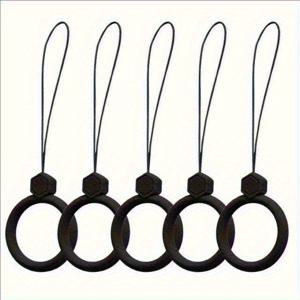 TEMU 아이폰 16, 삼성 S25, 샤오미 키체인 랜야드용 소프트 손목 스트랩, iPhone 16을 위한 핑거링 모바일 휴대폰 걸이 로프, 비즈가 달린 핸드폰 끈, 워치렛형 전화기 줄, 휴대폰 액세서리, 무선 수납, 디자인, 스타일리시한 랜야드, 유연한 재질, 가벼운 로프, 안정적인 그립감, 휴대폰 홀더, 스마트폰 사용자를 위한, 여행 필수품