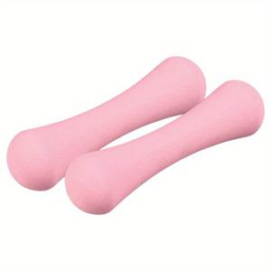 TEMU 1개 여성용 소형 덤벨 - 미끄럼 방지 코팅 처리된 견고한 주철 제작, 가볍고 튼튼한 홈짐용, 팔·어깨·다리·코어 운동 - 초보자와 고급 사용자 모두에게 적합, 핑크/그린/블루 색상, 컴팩트 디자인으로 보관 간편, 짧은 웨이트, 스타일리시 피트니스 기구, 내구성 강화, 디핑 코팅, 운동 용품